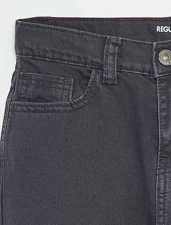 Pantalón recto regular fit con 5 bolsillos