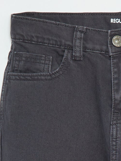Pantalón recto regular fit con 5 bolsillos - Kiabi
