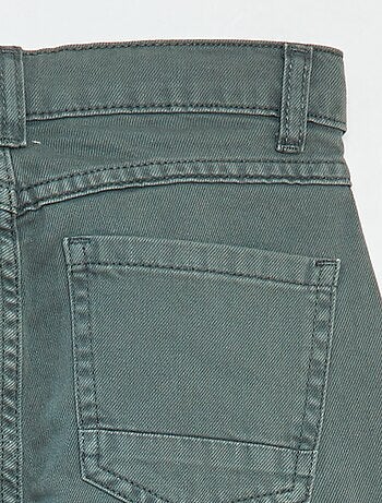 Pantalón recto regular fit con 5 bolsillos
