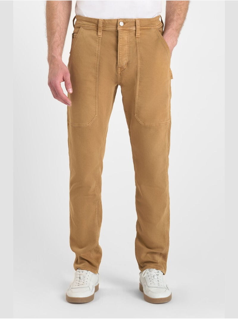 Pantalón recto TRABAJO Beige - Kiabi