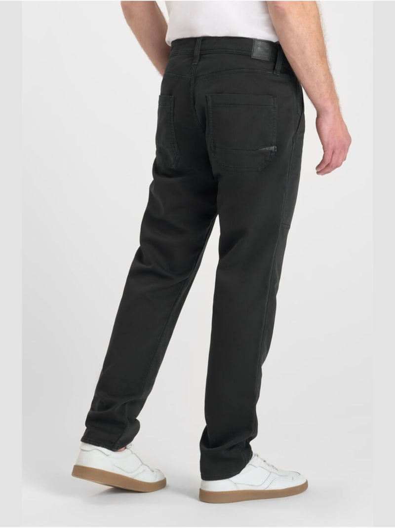 Pantalón recto TRABAJO Negro - Kiabi