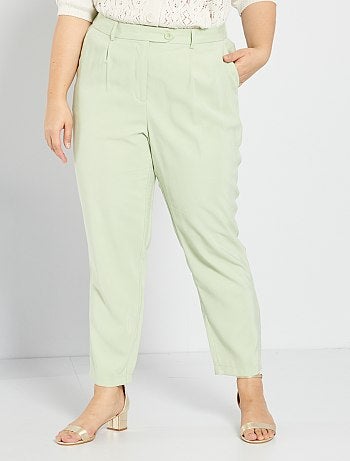 Rebajas Pantalones de vestir para mujer en tallas grandes baratos - Moda -  Kiabi
