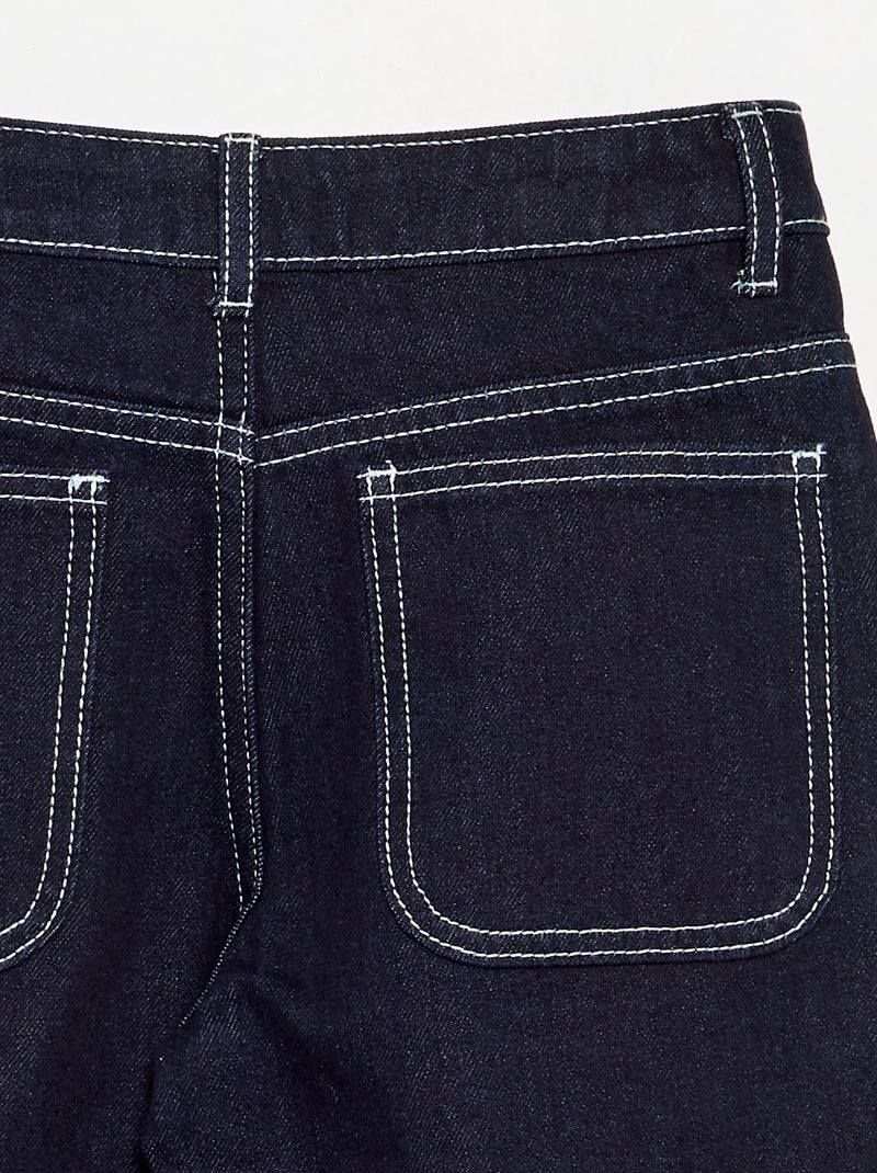 Pantalón recto vaquero Azul - Kiabi