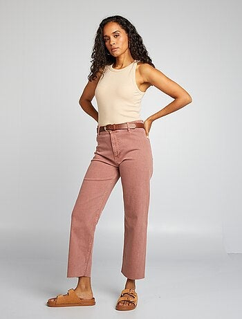 Pantalón recto wide leg - L28