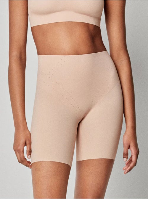 Pantalón reductor moldeador, refuerzo extra control, de microfibra - Kiabi Pantalón reductor moldeador, refuerzo extra control, de microfibra - Kiabi