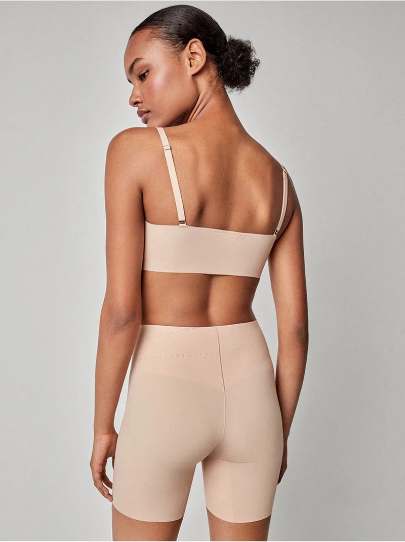 Pantalón reductor moldeador, refuerzo extra control, de microfibra Rosa - Kiabi