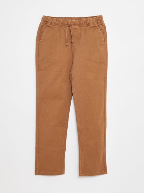Pantalón regular - Corte más cómodo - Kiabi