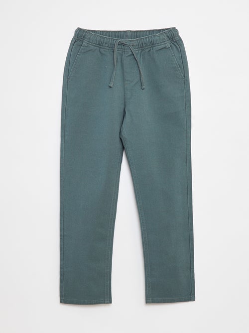 Pantalón regular - Corte más cómodo - Kiabi
