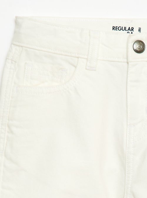 Pantalón regular 5 bolsillos - Kiabi