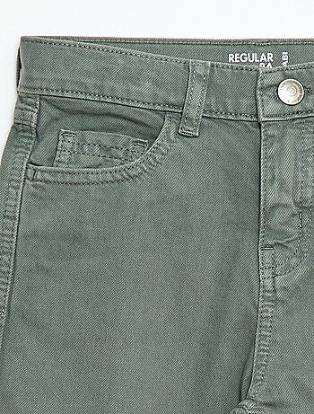 Pantalón regular 5 bolsillos