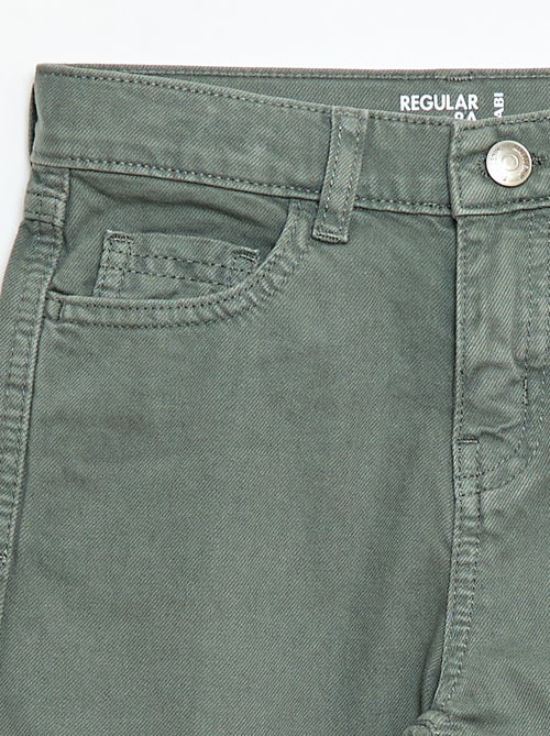 Pantalón regular 5 bolsillos - Kiabi