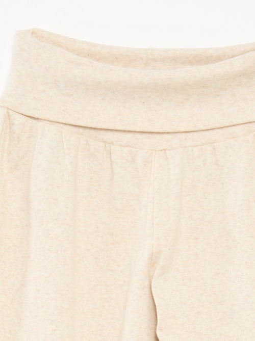 Pantalón regular con cintura elástica - Kiabi