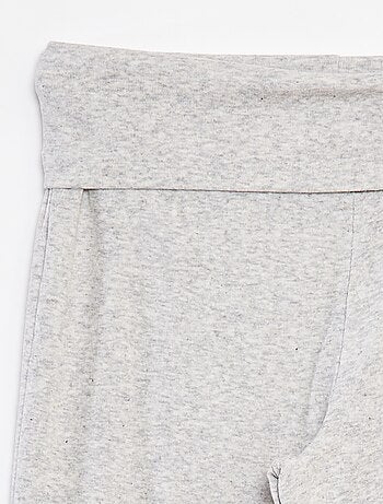 Pantalón regular con cintura elástica