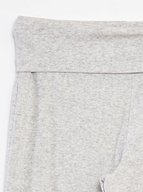 Pantalón regular con cintura elástica - Kiabi