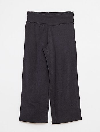 Pantalón regular con cintura elástica