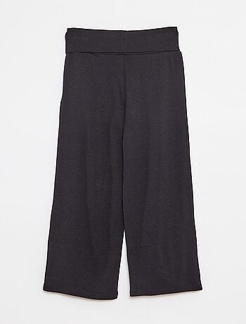 Pantalón regular con cintura elástica
