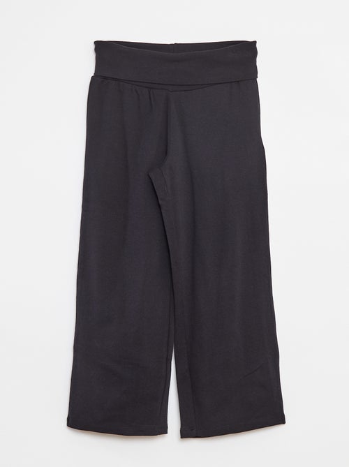Pantalón regular con cintura elástica - Kiabi