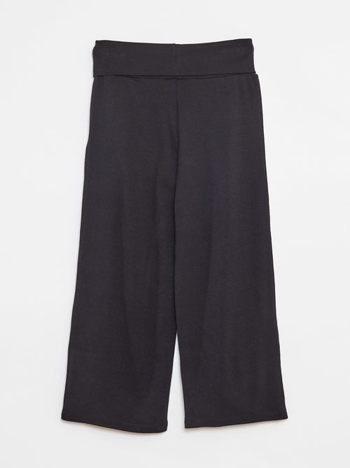 Pantalón regular con cintura elástica - Kiabi