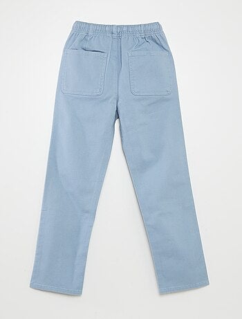 Pantalón regular liso