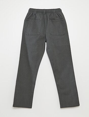 Pantalón regular liso