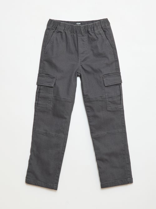 Pantalón regular multibolsillos - Kiabi