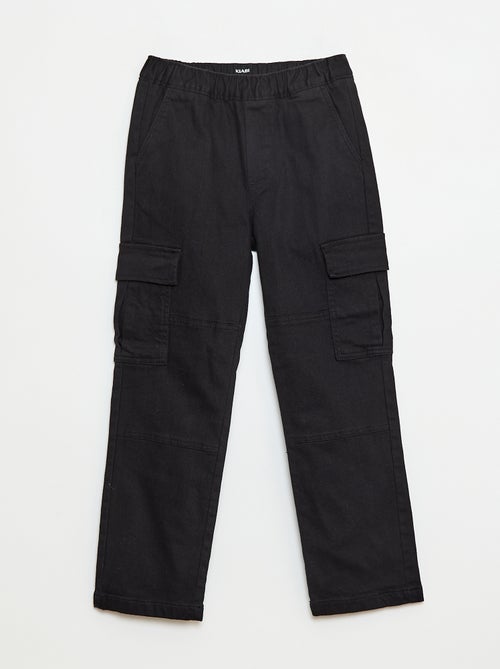 Pantalón regular multibolsillos - Kiabi