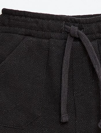 Pantalón relax de punto piqué