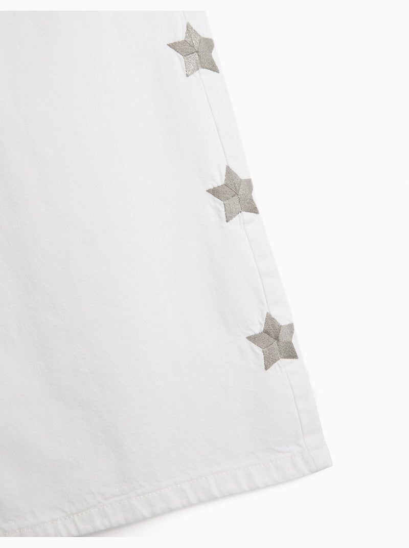 Pantalón relaxed fit, MO Fashion Blanco - Kiabi