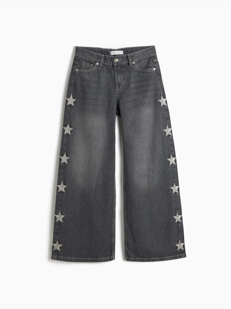 Pantalón relaxed fit, MO Fashion Gris - Kiabi