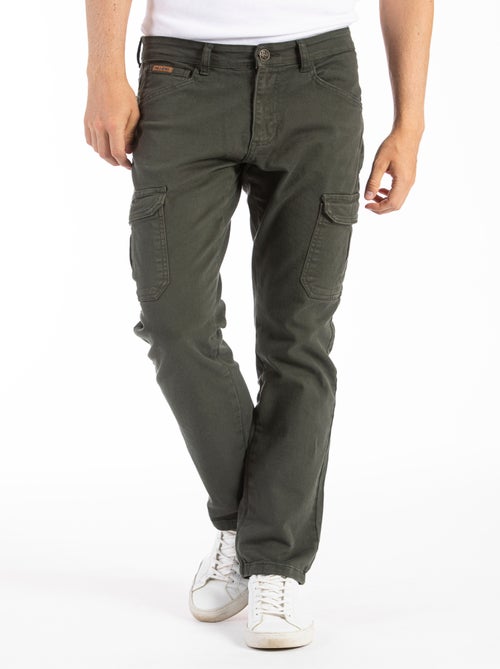 Pantalón RL70 Fibreflex® corte recto cargo NABIL 'Rica Lewis' - Kiabi