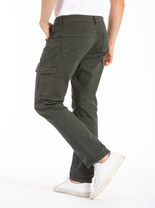 Pantalón RL70 Fibreflex® corte recto cargo NABIL 'Rica Lewis' - Kiabi