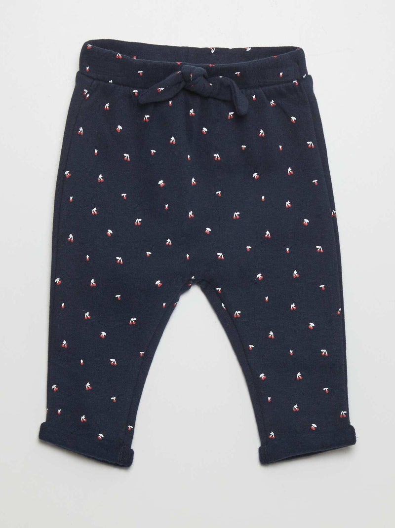 Pantalón sarouel AZUL - Kiabi