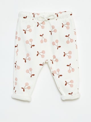 Pantalón sarouel estampado