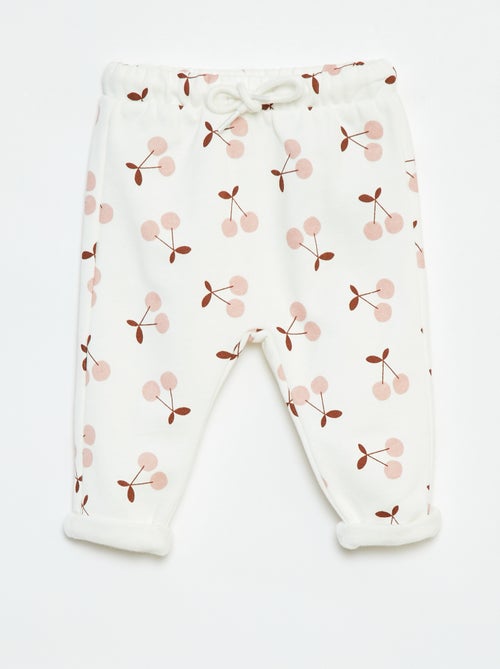 Pantalón sarouel estampado - Kiabi