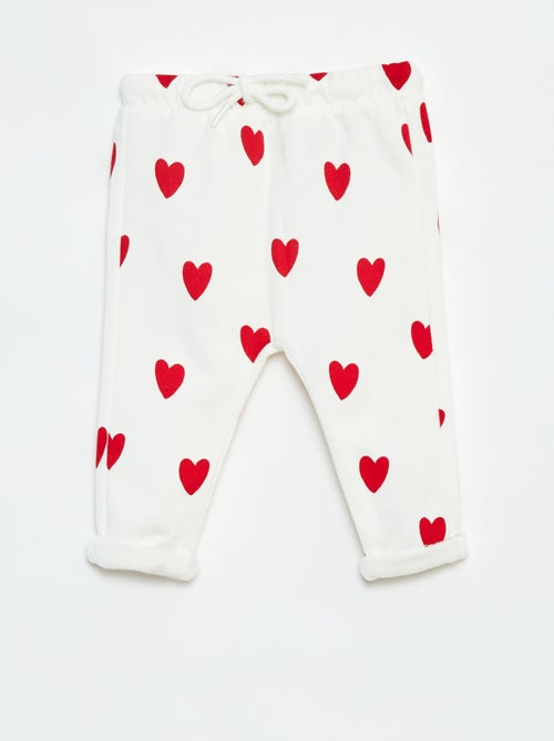 Pantalón sarouel estampado - Kiabi
