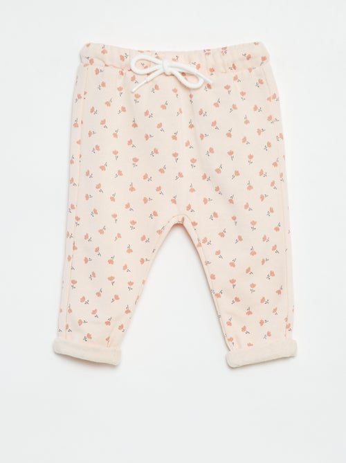 Pantalón sarouel estampado - Kiabi