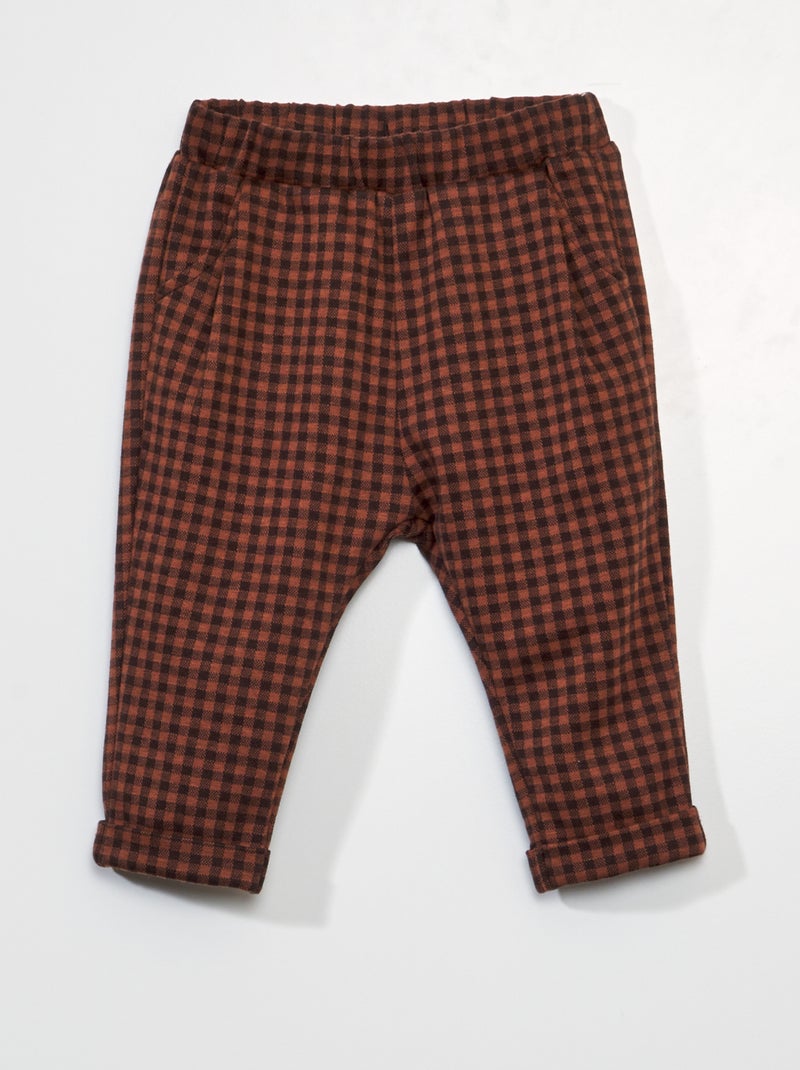 Pantalón sarouel GRIS - Kiabi