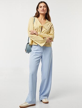 Pantalón sastre ancho