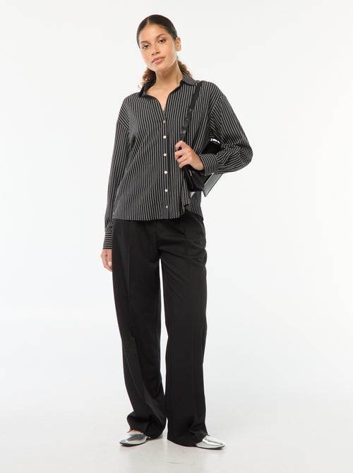 Pantalón sastre ancho - Kiabi