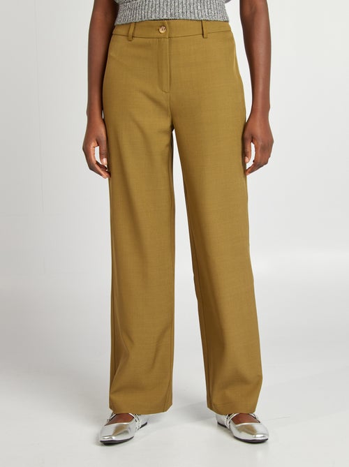 Pantalón sastre ancho - Kiabi