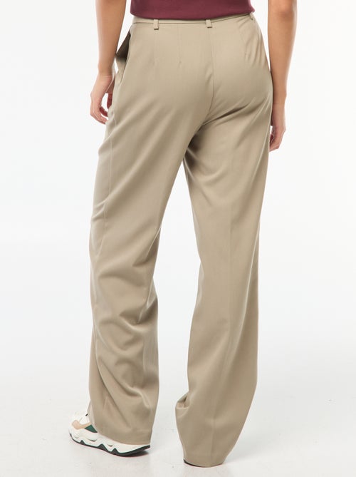 Pantalón sastre ancho - Kiabi