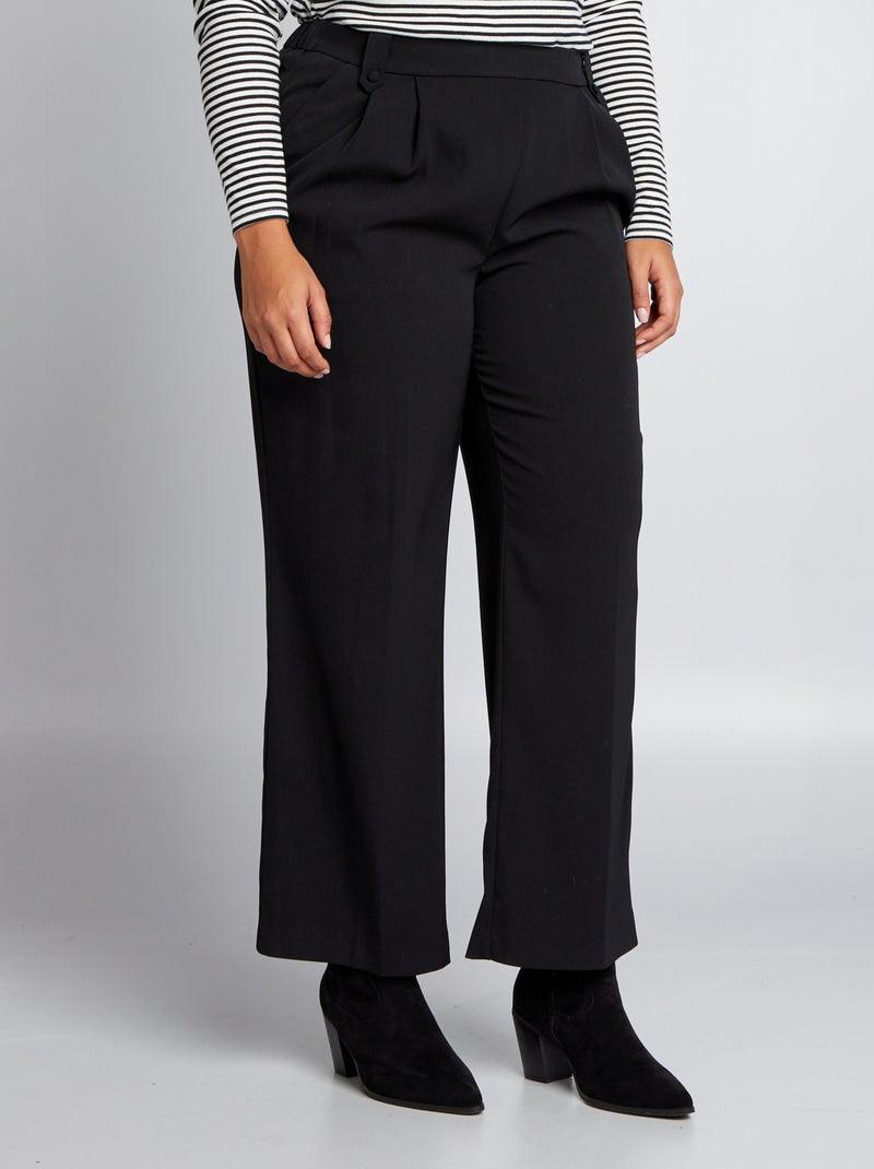 Pantalón sastre negro - Kiabi
