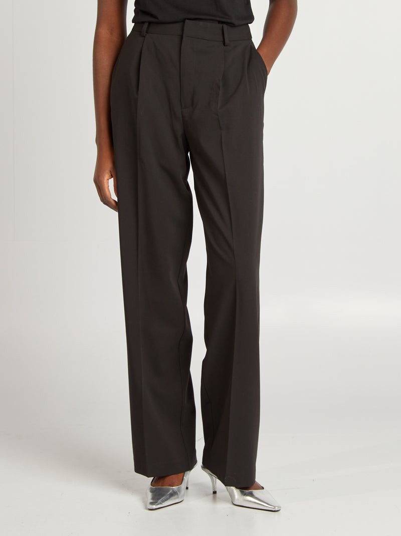 Pantalón sastre negro - Kiabi