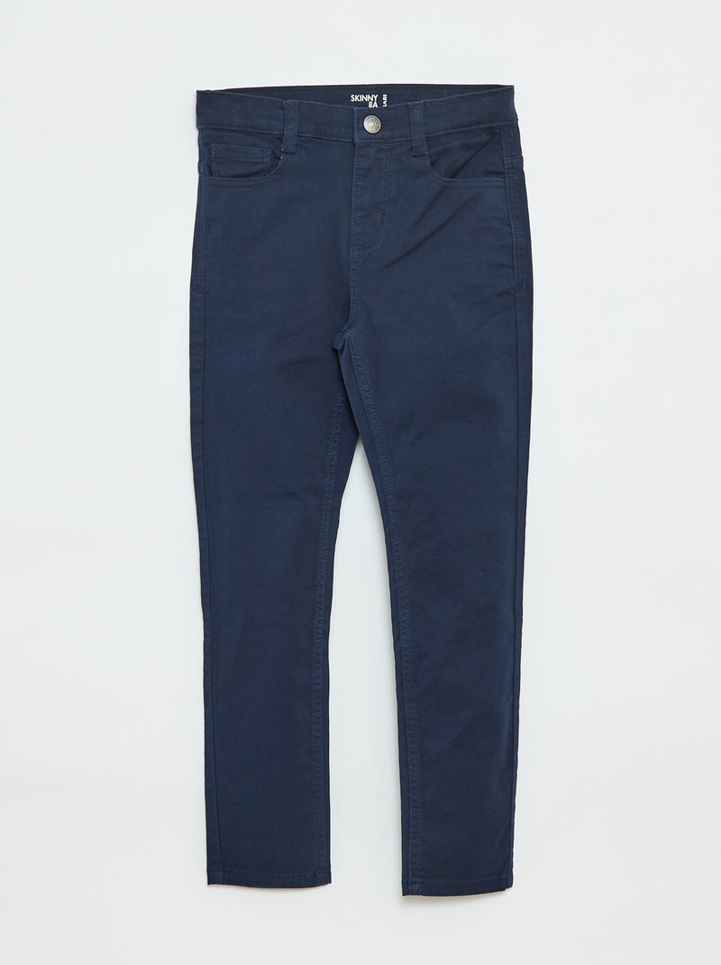 Pantalón skinny corte muy ajustado 5 bolsillos azul - Kiabi