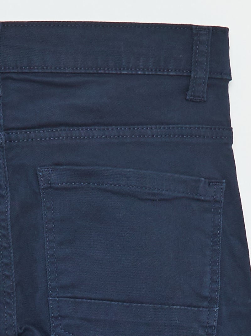 Pantalón skinny corte muy ajustado 5 bolsillos azul - Kiabi