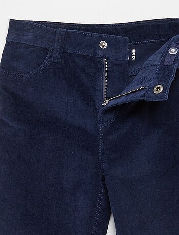 Pantalón skinny de terciopelo