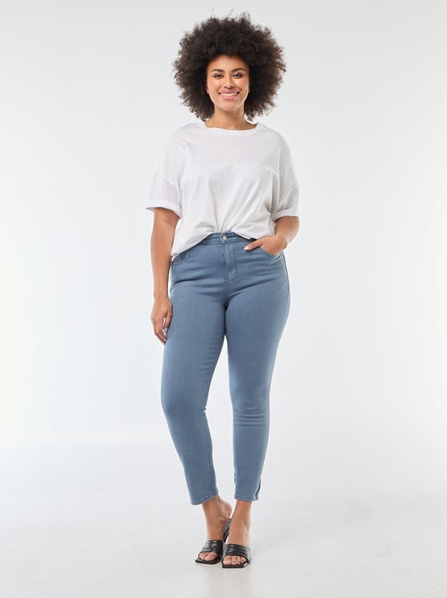 Pantalón skinny de tiro alto - Kiabi