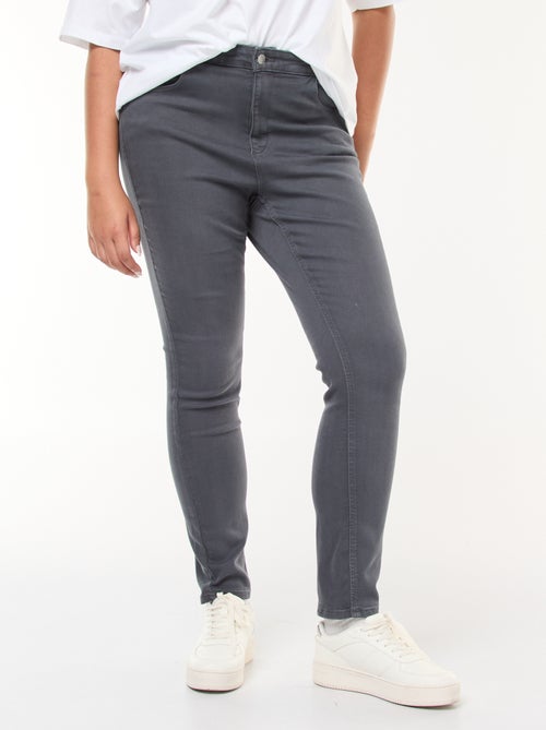 Pantalón skinny de tiro alto - Kiabi