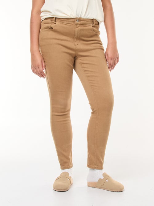 Pantalón skinny de tiro alto - Kiabi