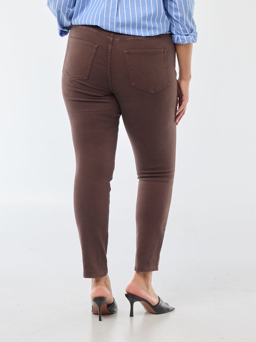 Pantalón skinny de tiro alto - Kiabi